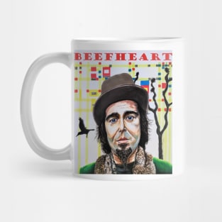 Captain Beefheart original portrait painting/fan art Mug